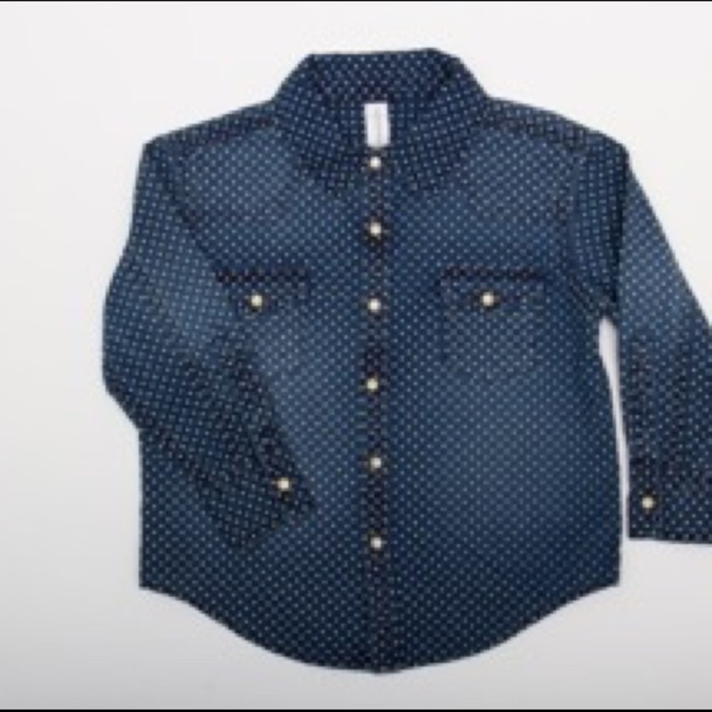western denim shirt